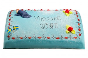 Doptårta - Storlek för 50 perssoner