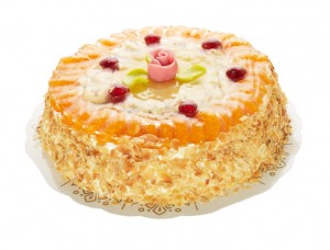 Frukttårta