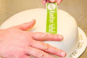 Konditori Valhall - Dagliga arbetet - Bildtårta
