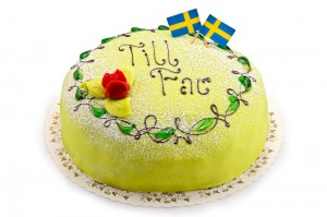 Fars dags tårta